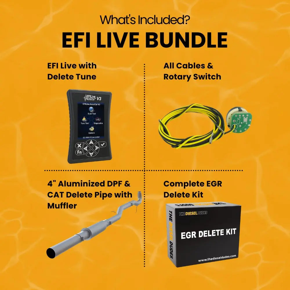 GM/Chevy Duramax 6.6 LML Full Delete Bundle | 2011-2016 thedieseldudes