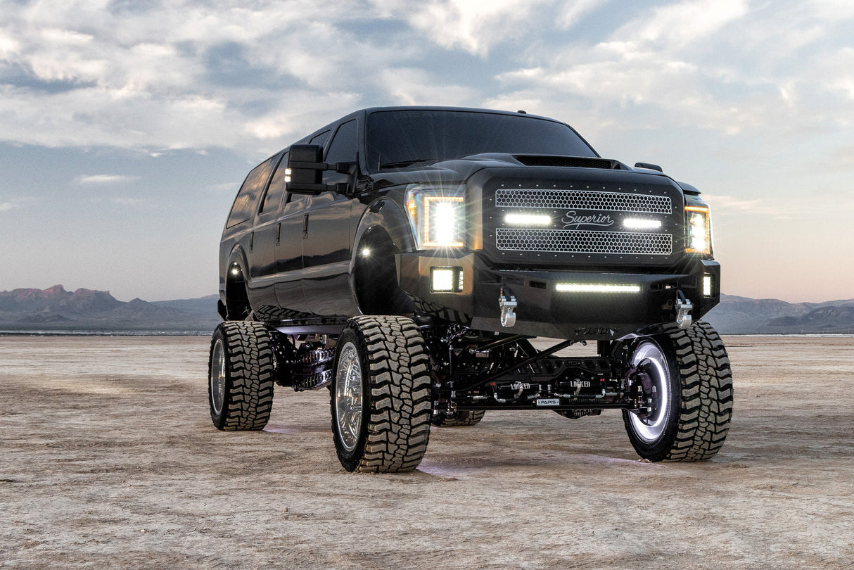 2016 F250 8-16 Inch Air Bag Lift kit Papis