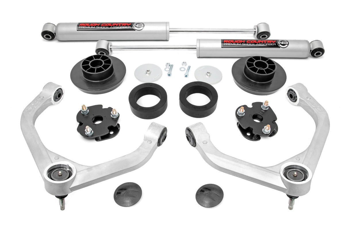 Rough Country 3 Inch Lift Kit Ram 1500 4WD 2012-2018 & Classic 31200-config