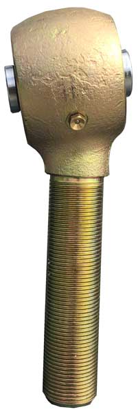 10° Offset Enduro Joint 2 5/8 Inch Mounting Width 9/16" Bolt Hole 1 1/4-12 Right Hand Thread