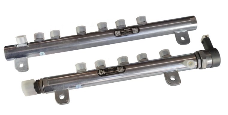 6.6L LML Duramax High Pressure Fuel Rails With RP Sensor & PCV