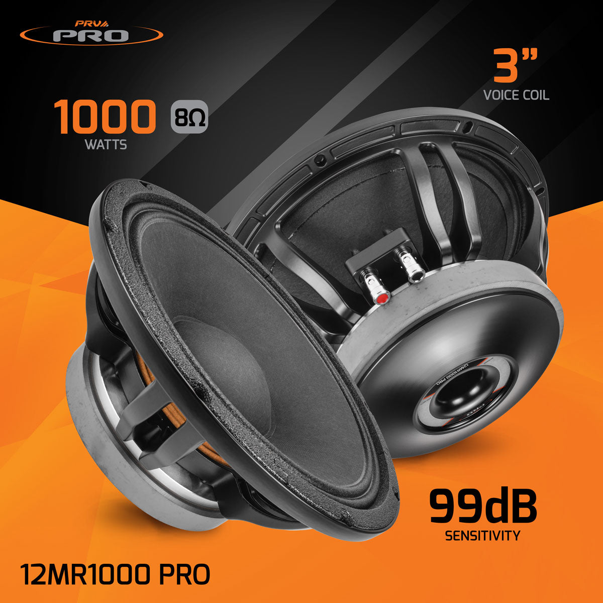 PRV 12MR1000 PRO Midrange PRV Audio