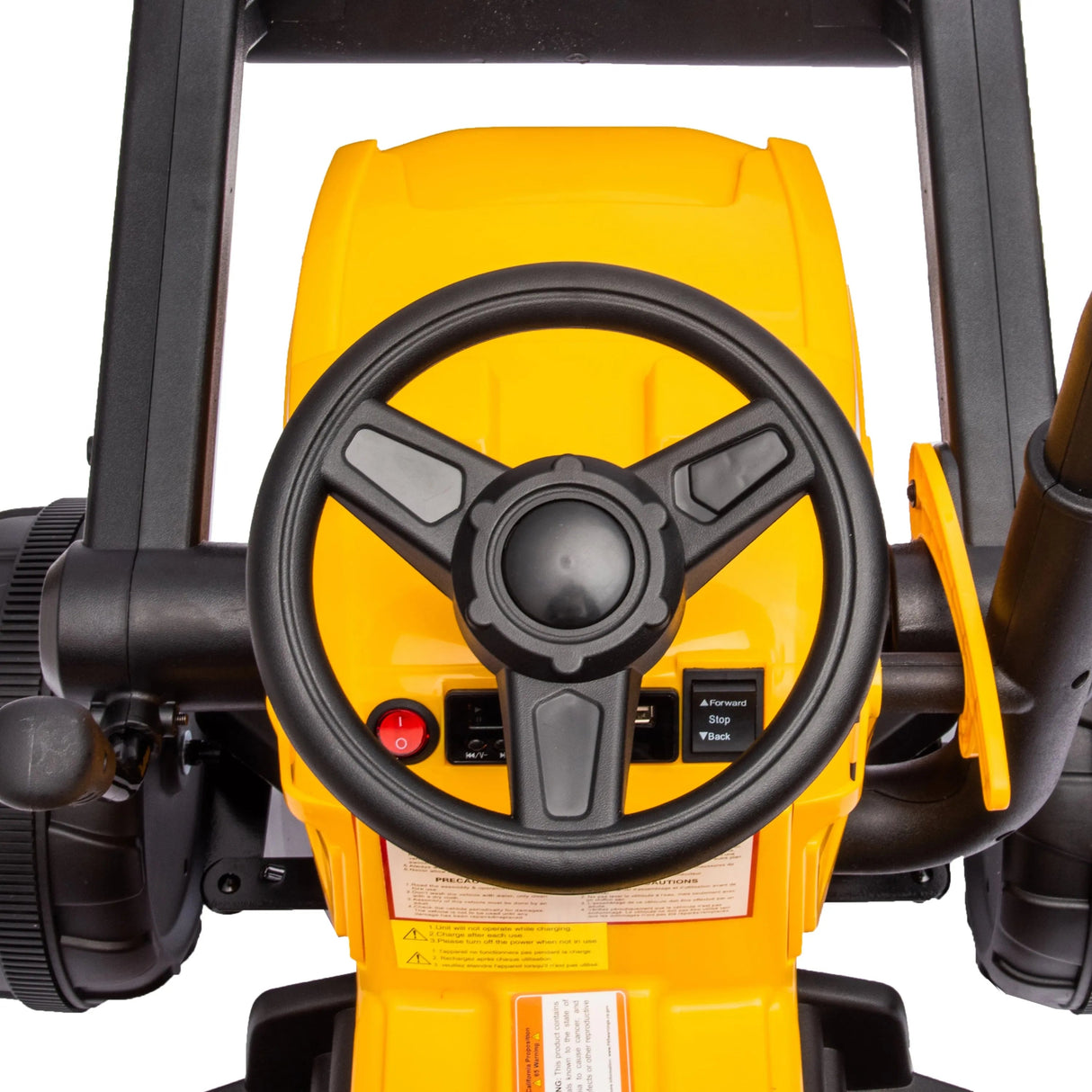 12V Magic Cars Excavator 1 Seater Ride-on