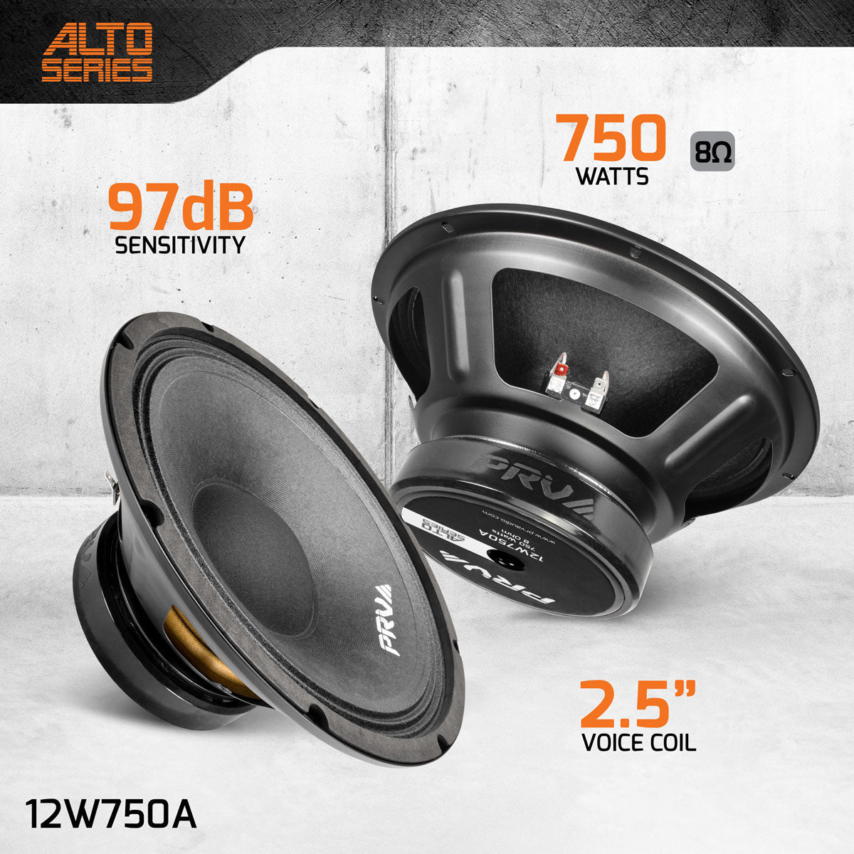 PRV 12W750A Woofer PRV Audio
