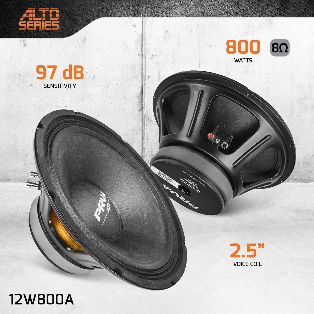 PRV 12W800A Woofer PRV Audio