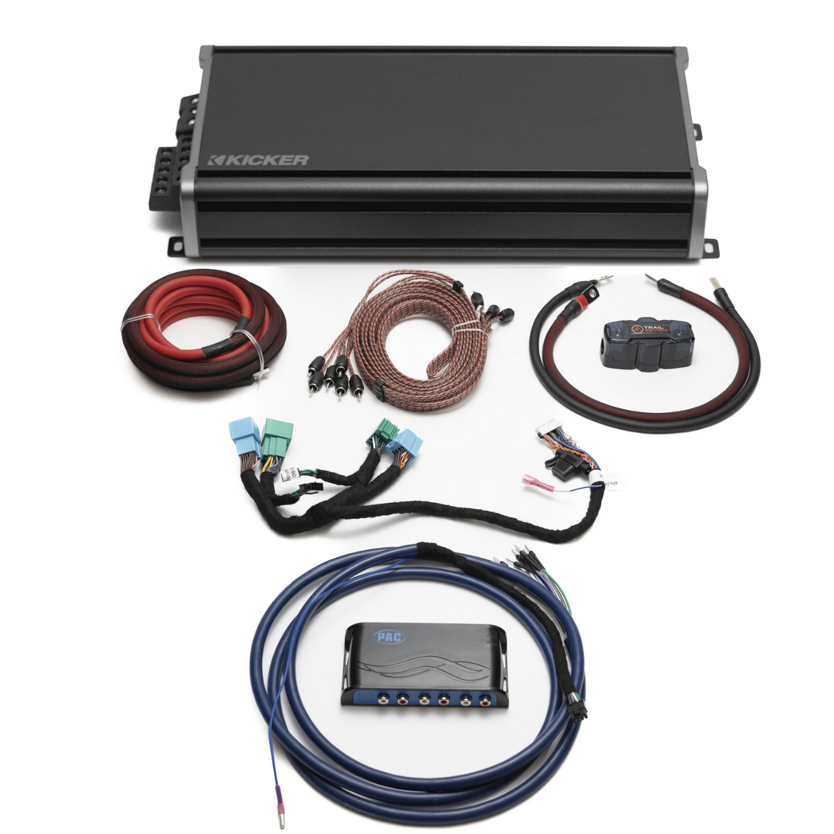Kicker 5-Channel Plug & Play CX Amp Bundle Upgrade | '24 - Current JL Wrangler/ '24 - Current JT Gladiator