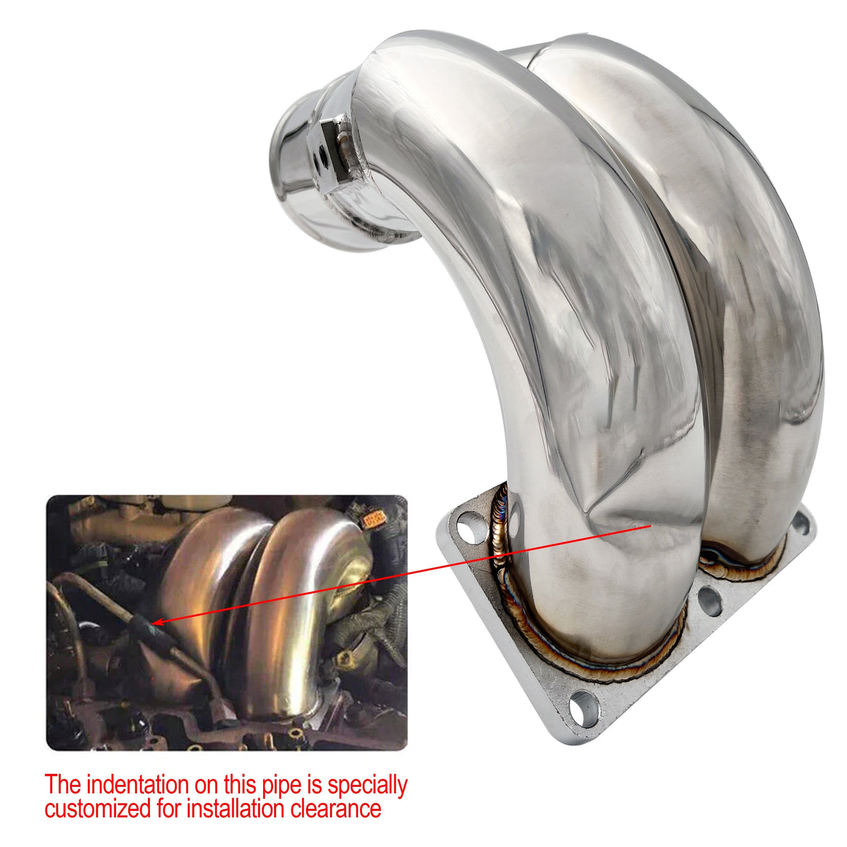 TruckTok 2010-2018 6.7L Ram Cummins 3.5" Intake Manifold Elbow Tube/EGR Cooler Delete kit TruckTok