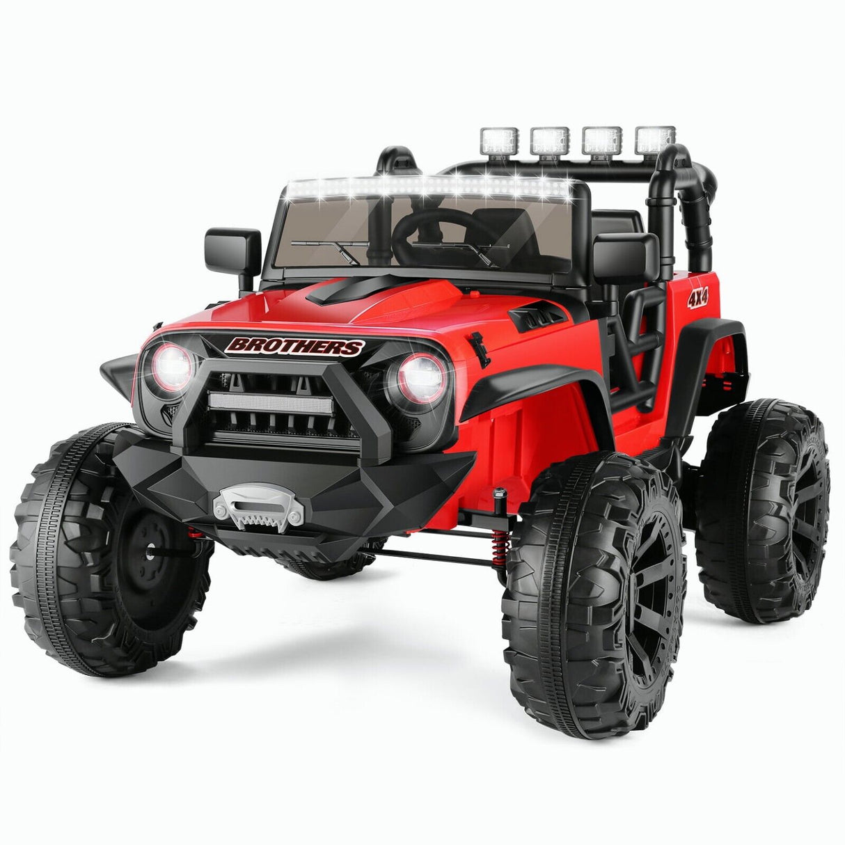 Electric 4 Wheeler ATV Car Jeep Truck for Kids - 12V/24V Battery Powered Ride-On Toy
