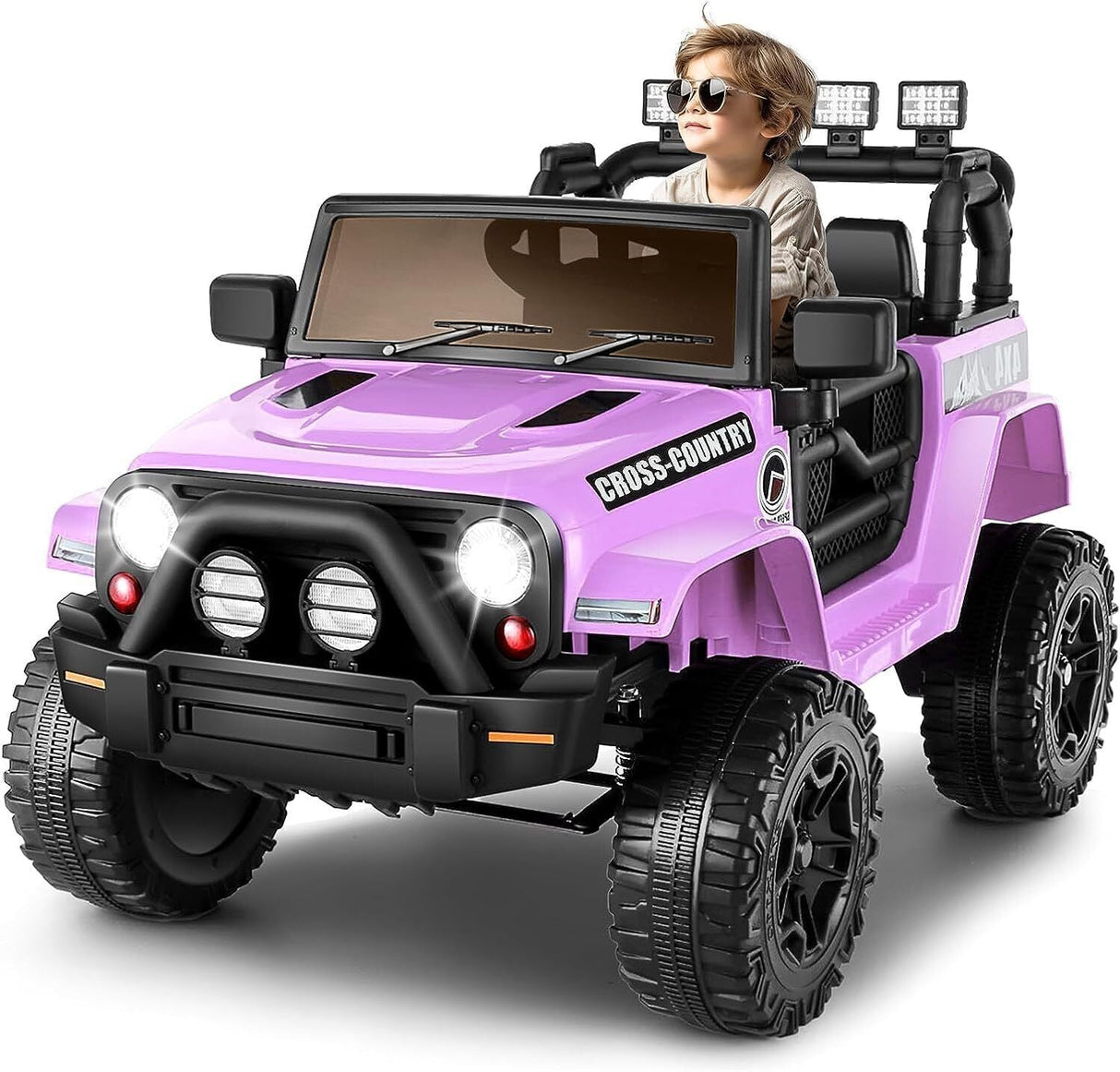 2 Seater Electric Jeep Car for Kids with Remote Control - Fun Ride-On Toy for Children