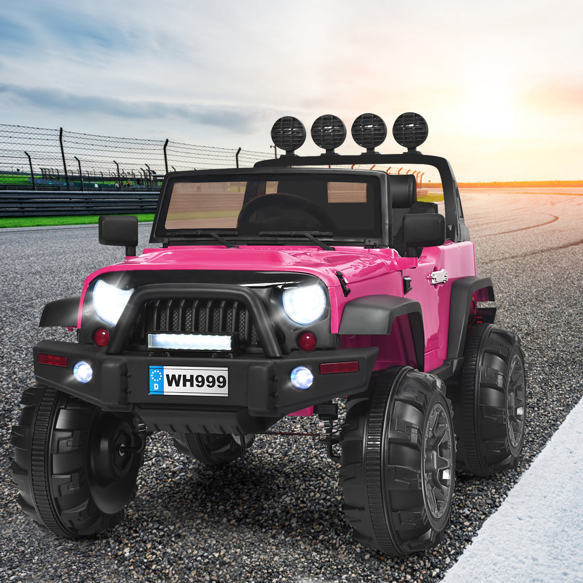 12V Kids Ride on Truck with 2.4GHz Remote Control - Electric Vehicle for Children