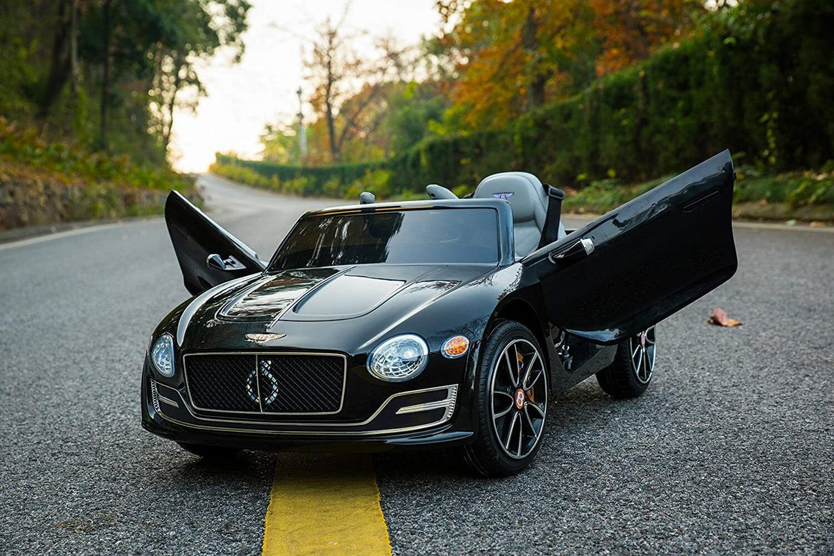 12V Licensed Bentley Electric Ride-On Car for Kids with Remote Control and 4 Wheels