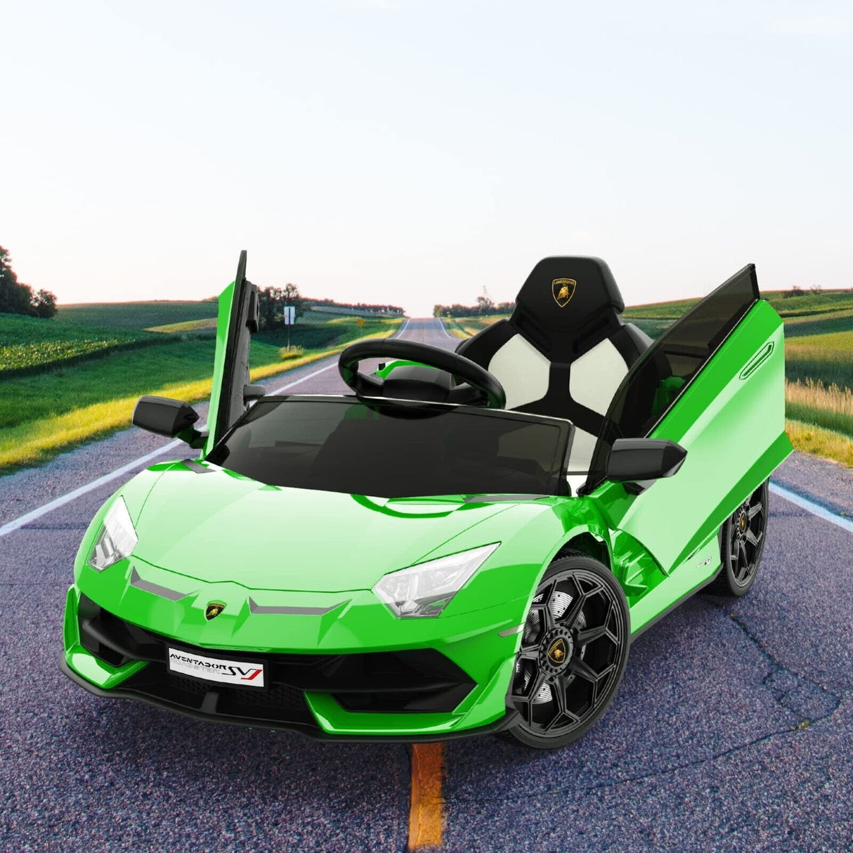 Licensed Lamborghini McLaren 12V Electric Ride-On Car for Kids with Remote Control