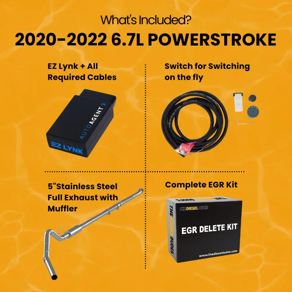 Ford 6.7 Powerstroke Full Delete Bundle | 2020-2022 thedieseldudes