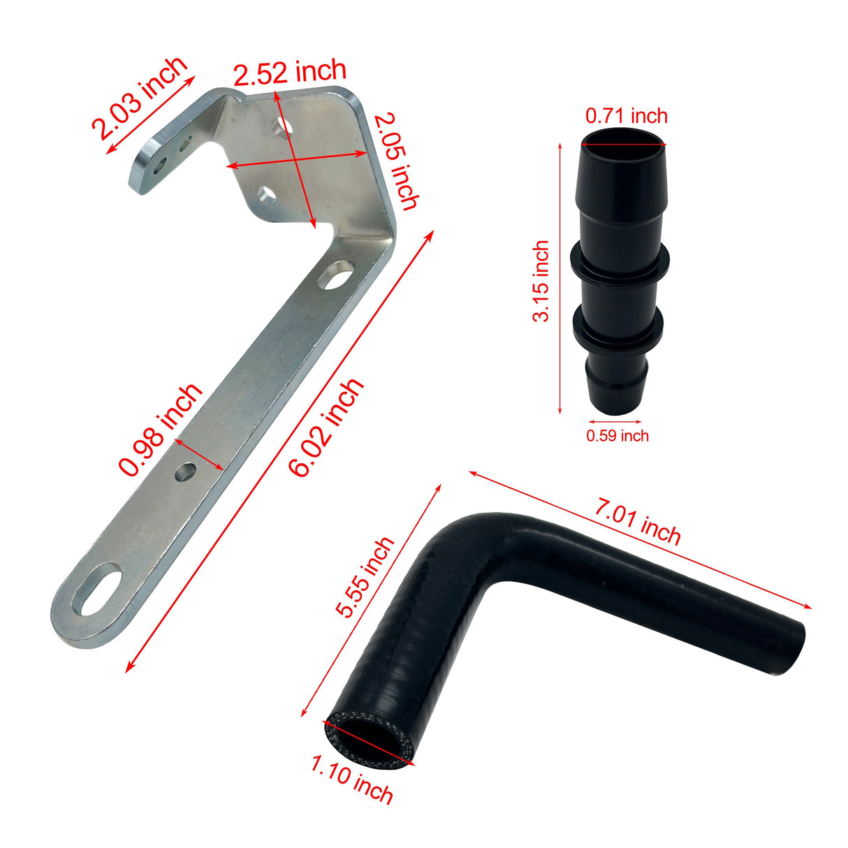 TruckTok 2014-2018 3.0L Ram 3" Ecodiesel DPF Delete Pipe & EGR Delete kit TruckTok