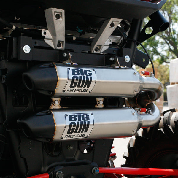 EXO Stainless Dual Slip On - Polaris RZR RS1 (18-22)
