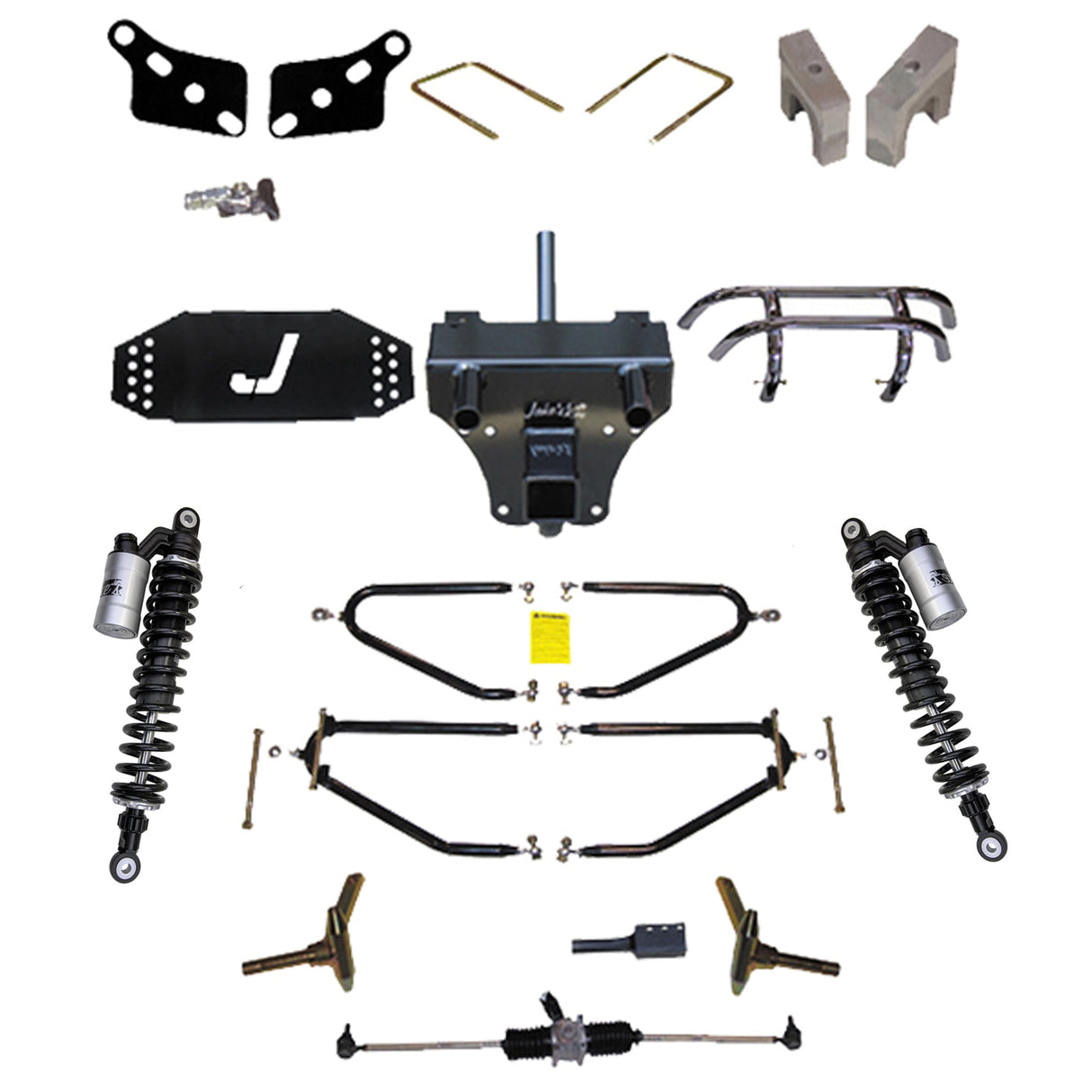 Jake's Long Travel w/ Updated External Reservoir Shocks 96.5-04.5 & 81-04 Club Car DS