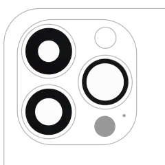 Back Camera Lens (Glass Only) With Adhesive - iPhone 13 Pro| iPhone 13 Pro Max Mobile Sentrix