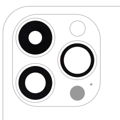 Back Camera Lens (Glass Only) With Adhesive - iPhone 14 Pro| iPhone 14 Pro Max Mobile Sentrix
