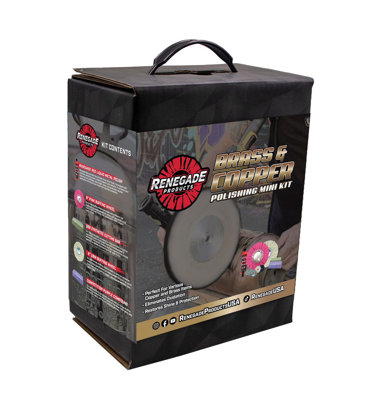 Brass & Copper Polishing Mini Kit