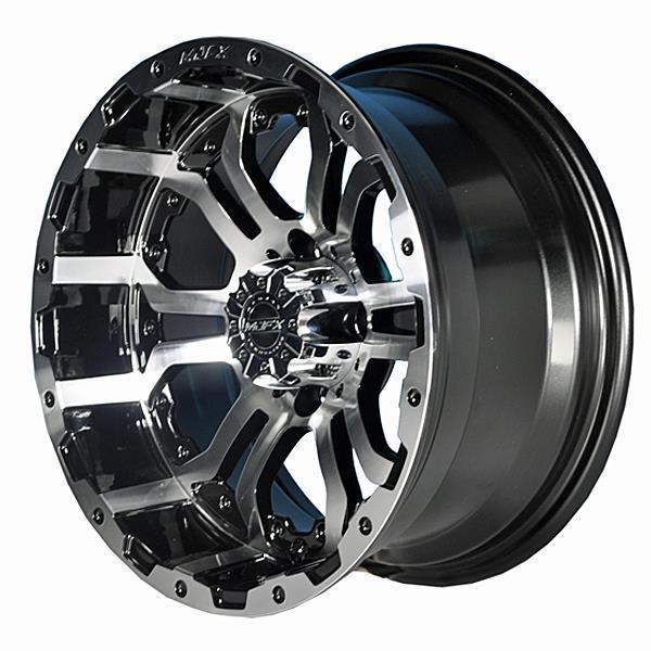 GTW Omega 12x7 | -25 Machined/Black Wheel