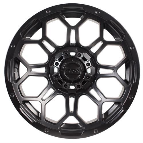 GTW Bravo 14X7 | -25 Offset Matte Black