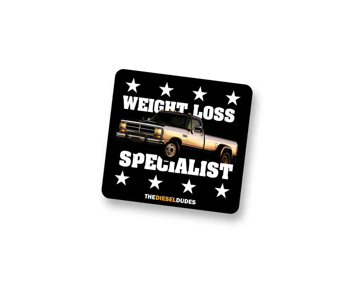 Weight Loss Specialist Sticker SunFrog Solutions