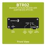 Bluetooth 5.0 Audio Receiver With 24-BIT/48 KHZ APTX HD BTR02 TekShack