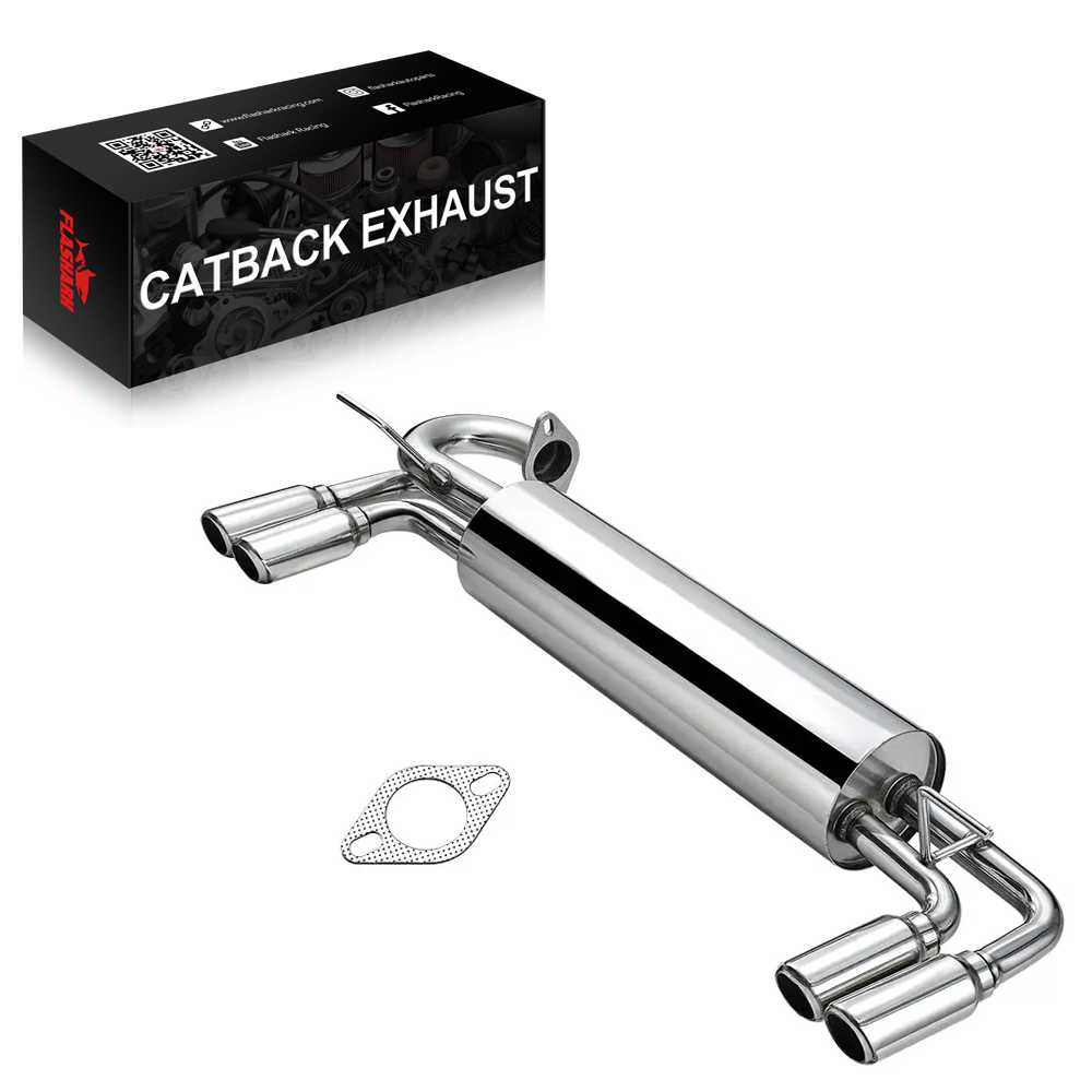 For 1985-1989 Toyota MR2 W10/AW11 4A-GE | 2" Dual Tip Axle Back Exhaust