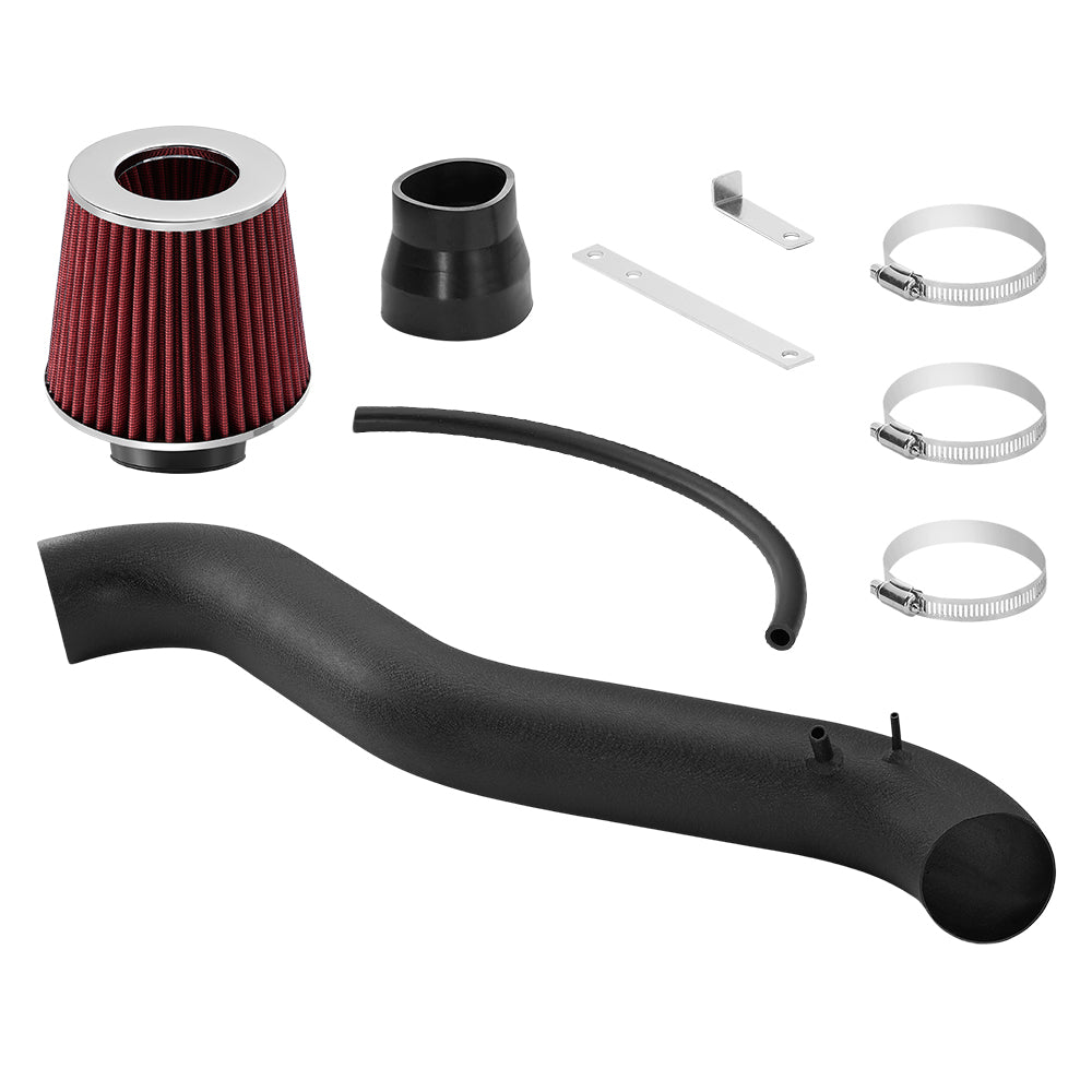 1988-1991 Honda Civic CRX Aluminum Air Intake W/Cone Filter Flashark