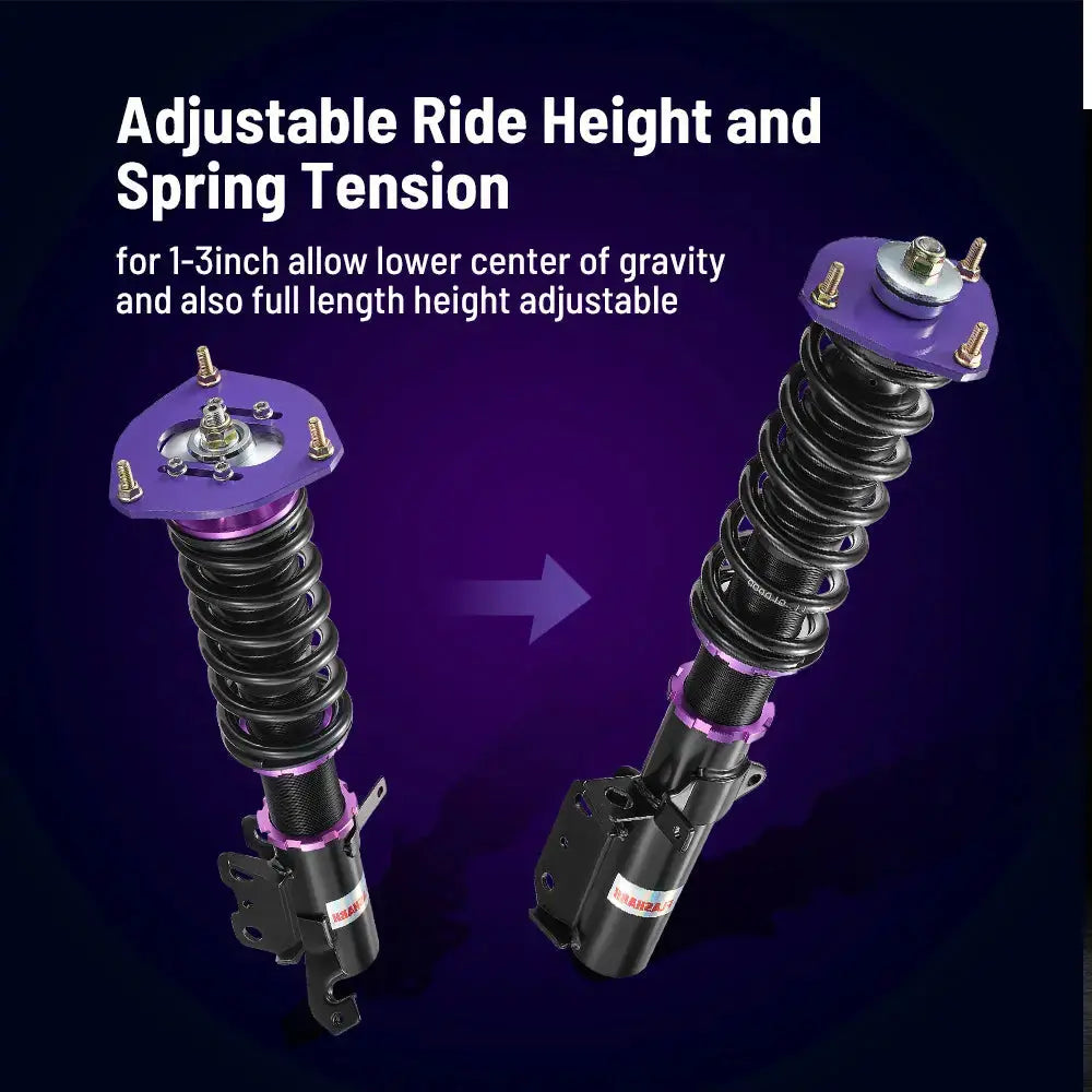 1988-1999 Toyota Corolla Coilover Shock E90 E100 E110 AE101 AE111 Coilovers Shock Absorber