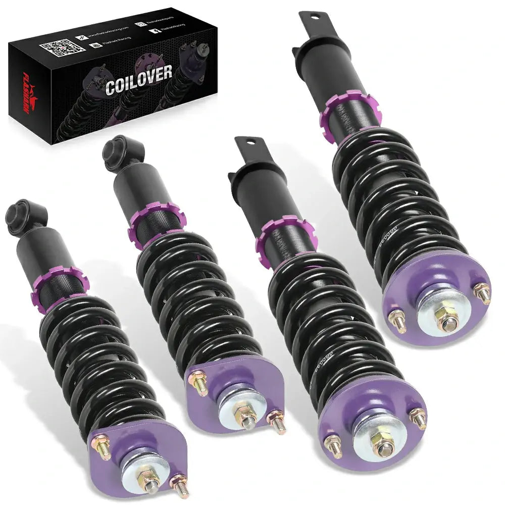 Adjustable Coilover Shock Absorbers Struts 4PCS for 1990-1996 Nissan 300ZX Z32