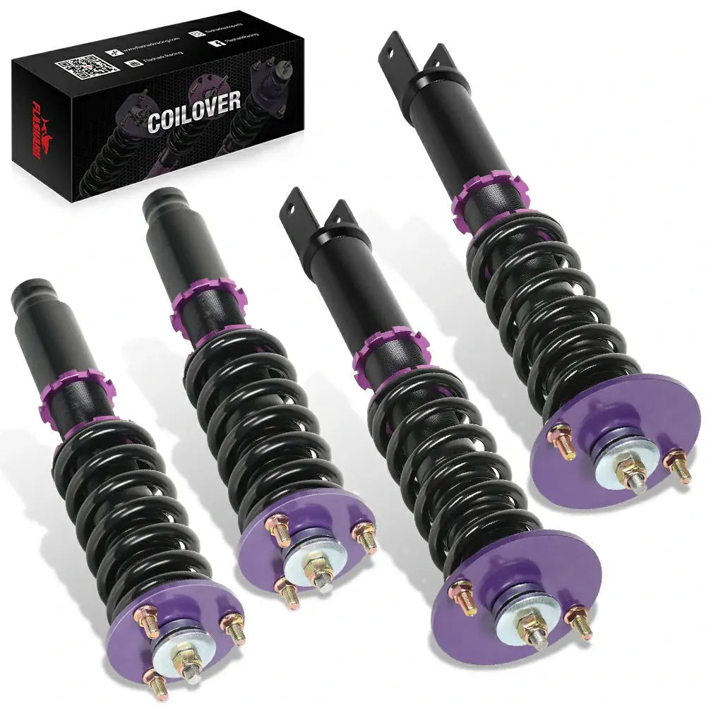 Height Adjustable Coilovers for 1990-1999 Honda Accord(CB3, CB7) & Acura CL- 4PCS Flashark