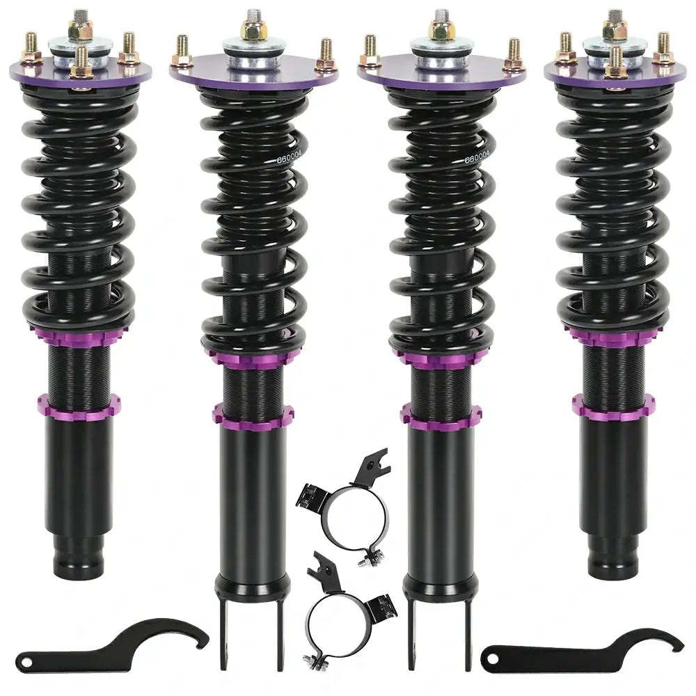 Height Adjustable Coilovers for 1990-1999 Honda Accord(CB3, CB7) & Acura CL- 4PCS Flashark