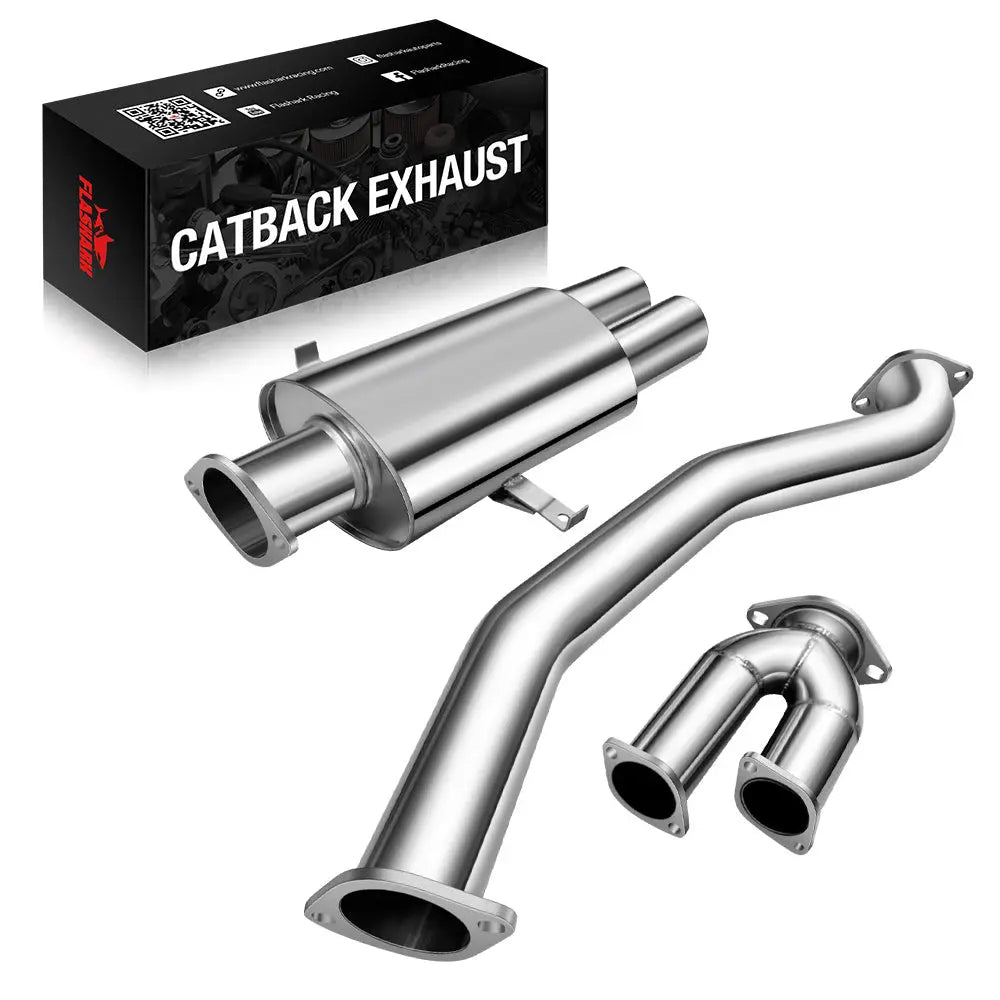 Catback Exhaust System 1993-1998 BMW E36 325i/325is/328i/328is/M3 6 CYL Dual 3 Inches Tip