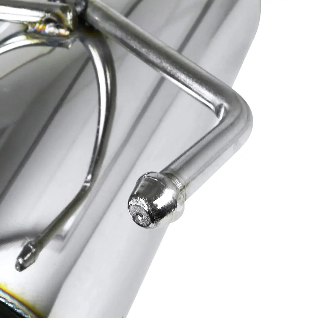 1994-1997 Honda Accord Catback Exhaust System, 2.5" Inlet, 4.5" Muffler Tip, N1 Style, 2.2L L4 Engine Flashark