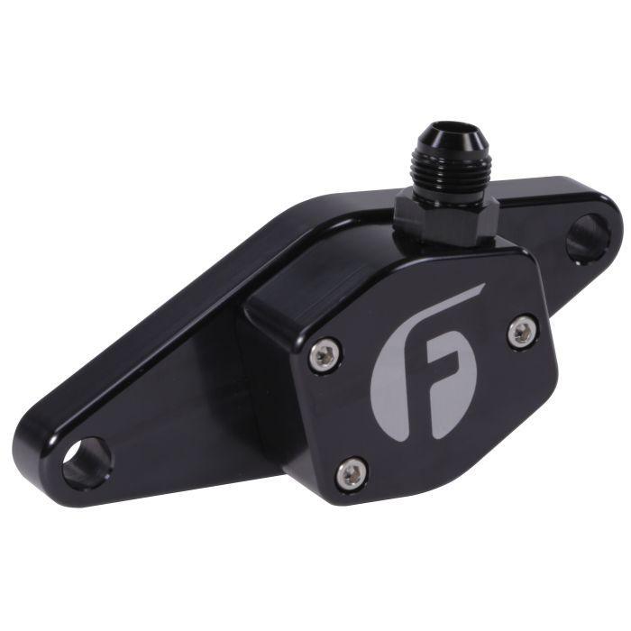 1994-1998 Cummins 5.9L Coolant Bypass Kit Stainless Steel Braided Line (FPE-CLNTBYPS-CUMMINS-12V-SS)