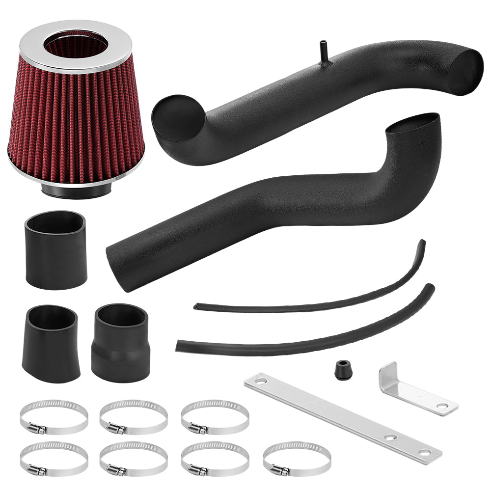 1996-2000 Honda Civic EK DX LX CX D16Y7 1.6L L4 High-Flow Cold Air Intake Kit Flashark