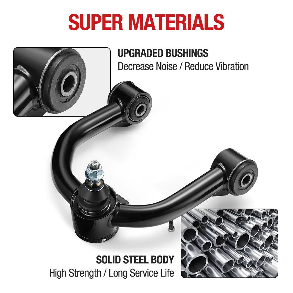 1996-2004 Toyota Tacoma 4Runner 6 Lug Lifted Front Upper Control Arms 2 Inch-4 Inch
