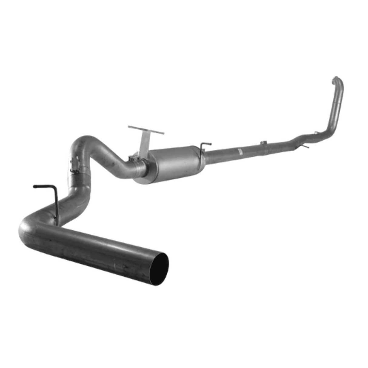 1999-2003 Powerstroke 7.3L 4" Turbo Back Exhaust Cab & Chassis w/ Muffler (421113)