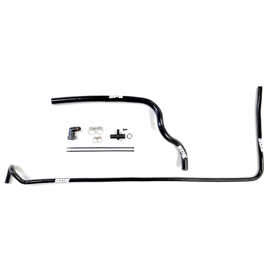SPE Motorsport 2011-2026 6.7L Powerstroke Coolant Hose Reroute Kit
