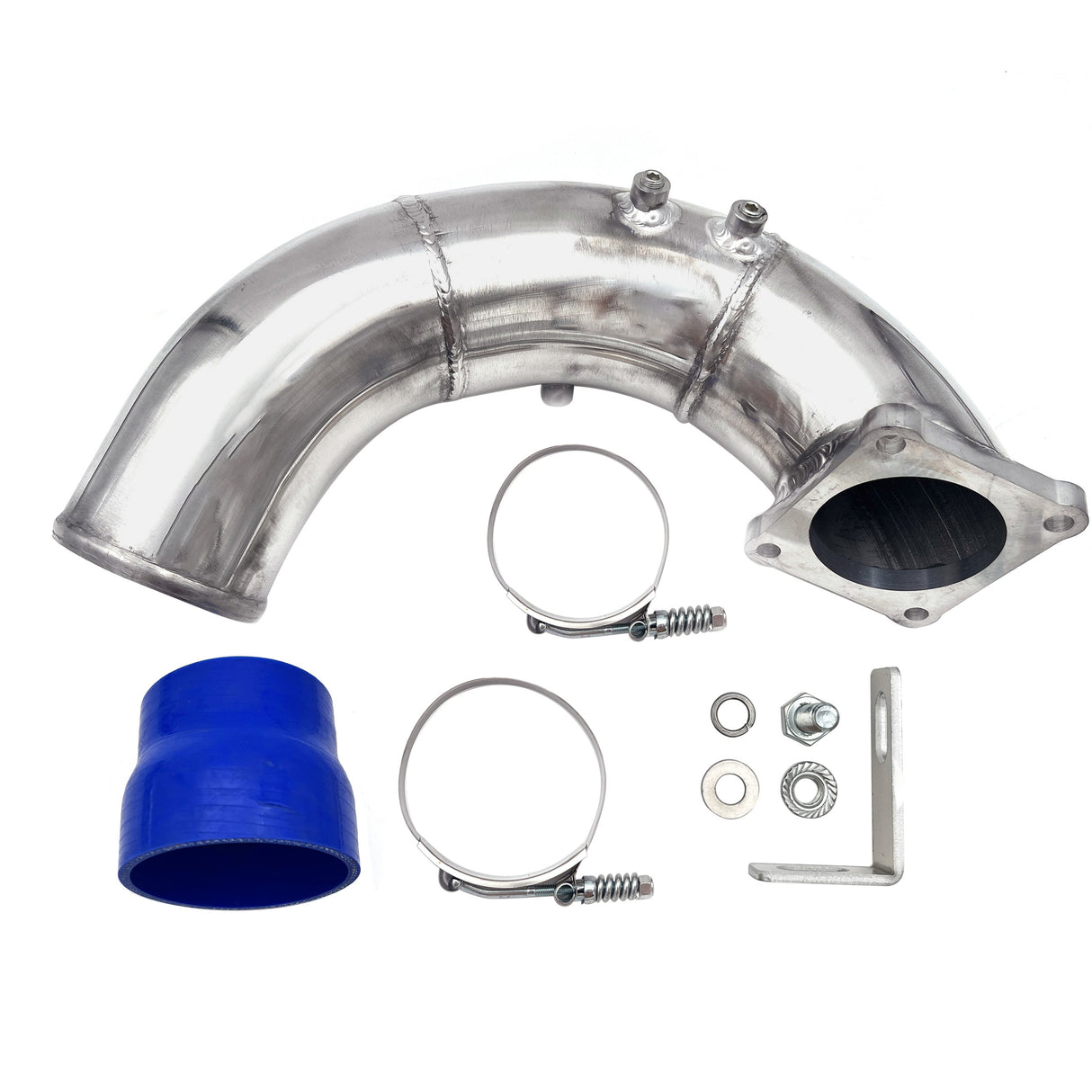 TruckTok 1994-1998 5.9L 12V Dodge Cummins Diesel 3.5" Air Intake Elbow Charge Pipe Generic TruckTok