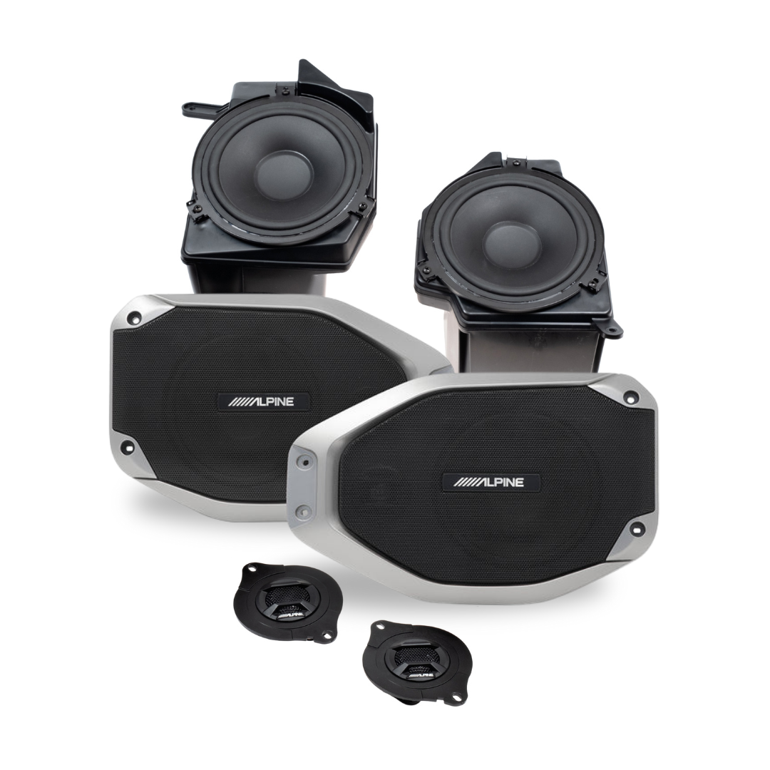 Alpine Plug & Play Full Speaker Upgrade Bundle SPV-65-JLT/ SPV-65X-WRA Combo | '18-'23 JL Wrangler/ '20-'23 JT Gladiator