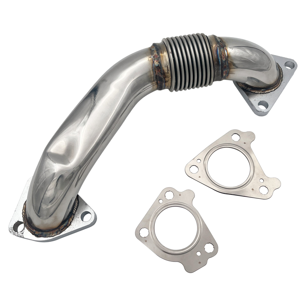 TruckTok 2011-2016 6.6L Chevy Duramax LML Up-Pipe & EGR Cooler Delete Kit (Passenger Side) TruckTok