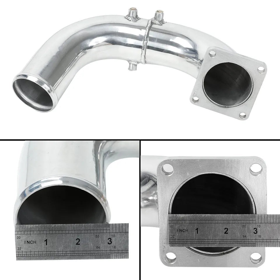 TruckTok 1994-1998 5.9L 12V Dodge Cummins Diesel 3" Air Intake Elbow Charge Pipe Generic TruckTok