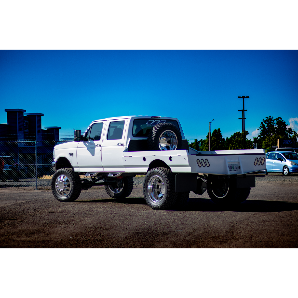 OBS Solutions Aluminum Side Step Kit - 1992-1997 Ford F-Series/Bronco OBS Solutions LLC