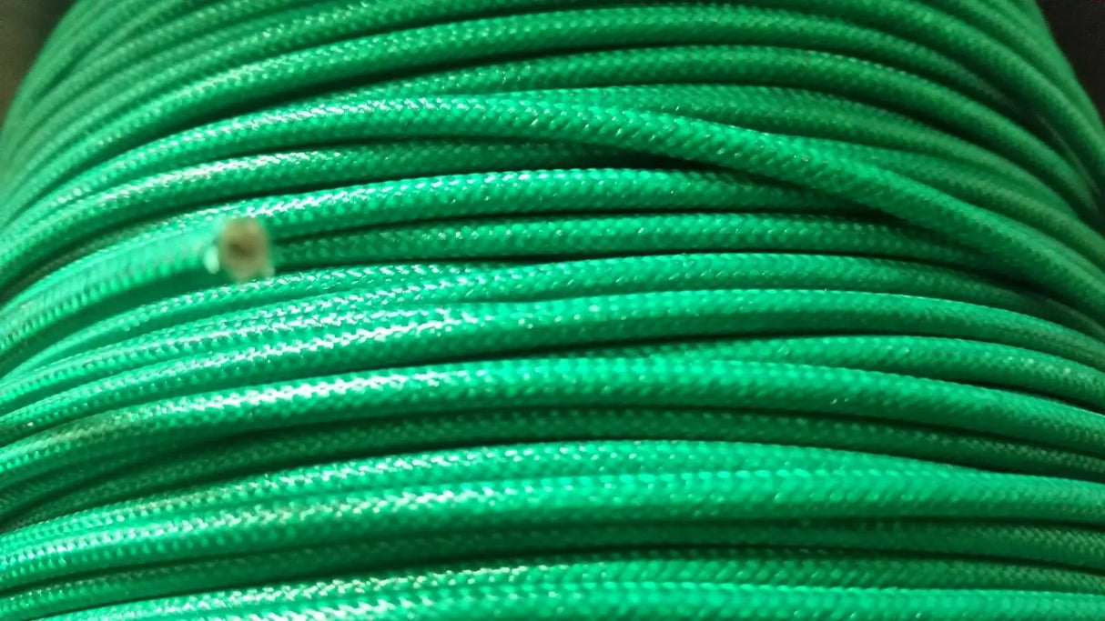 14 AWG GREEN 200c High-Temperature Appliance Wire SRML 100' FT - MADE IN USA ACDC WIRE AND SUPPLY
