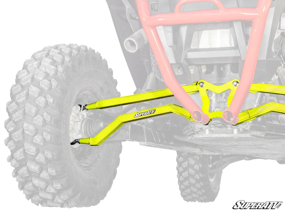 SuperATV Polaris RZR XP Turbo High Clearance Boxed Radius Arms