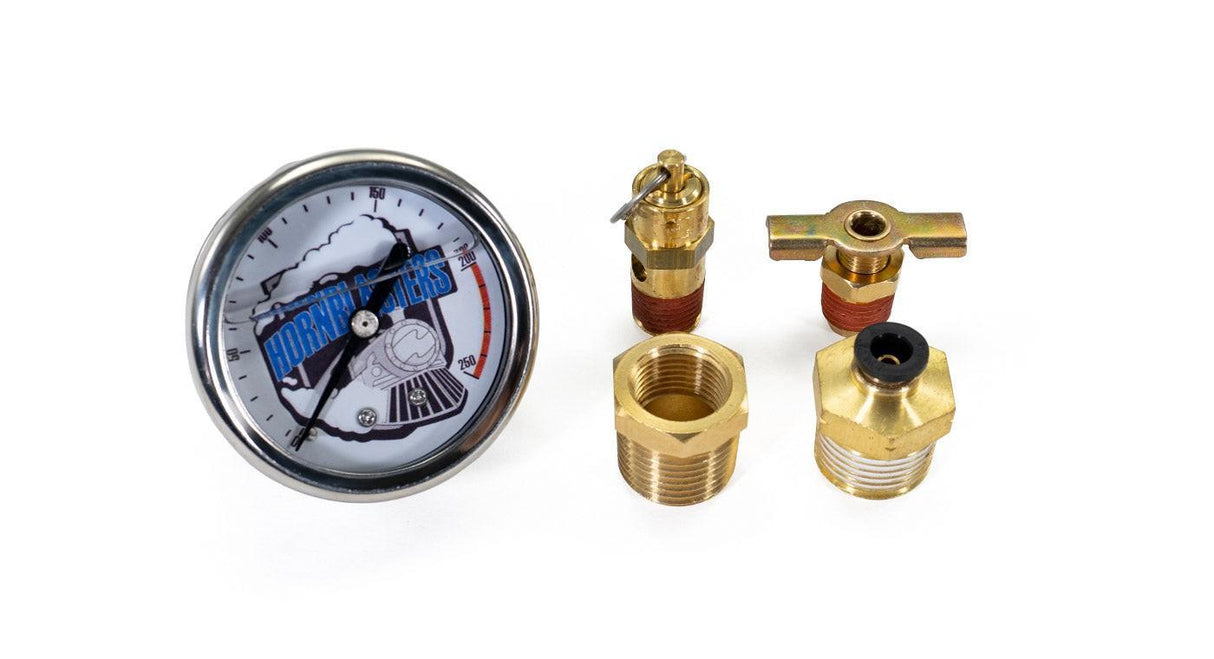 2-Gallon Single Compressor Fitting Kit HornBlasters