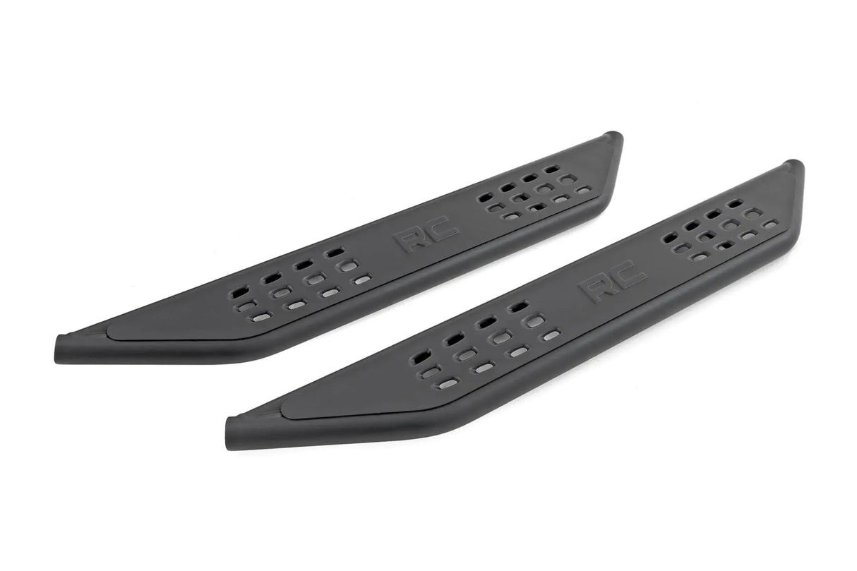 Rough Country OV2 Running Boards Side Step Bars 2-Door Ford Bronco 4WD 2021-2026 14004