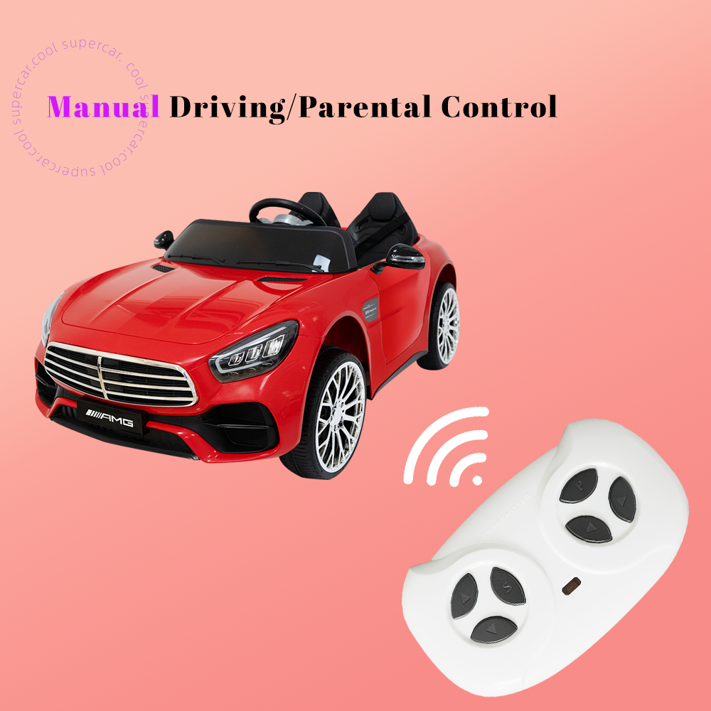 2-Seater 24V Battery-Powered Ride-On Car with Remote Control and 4*35W Motors